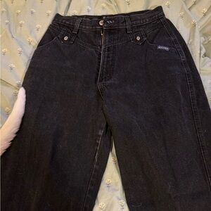 Vintage Rockies Rocky Mountain Black Jeans High Rise Pants 9/10 US Women’s